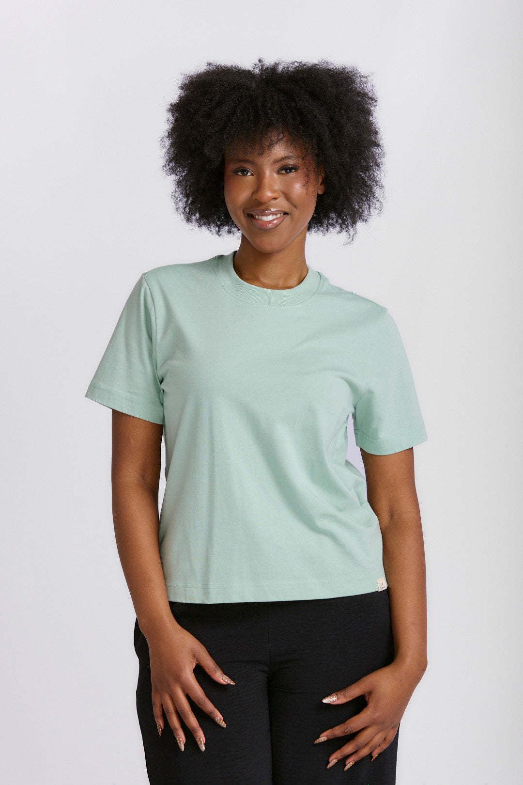BOXY COTTON CORE TEE