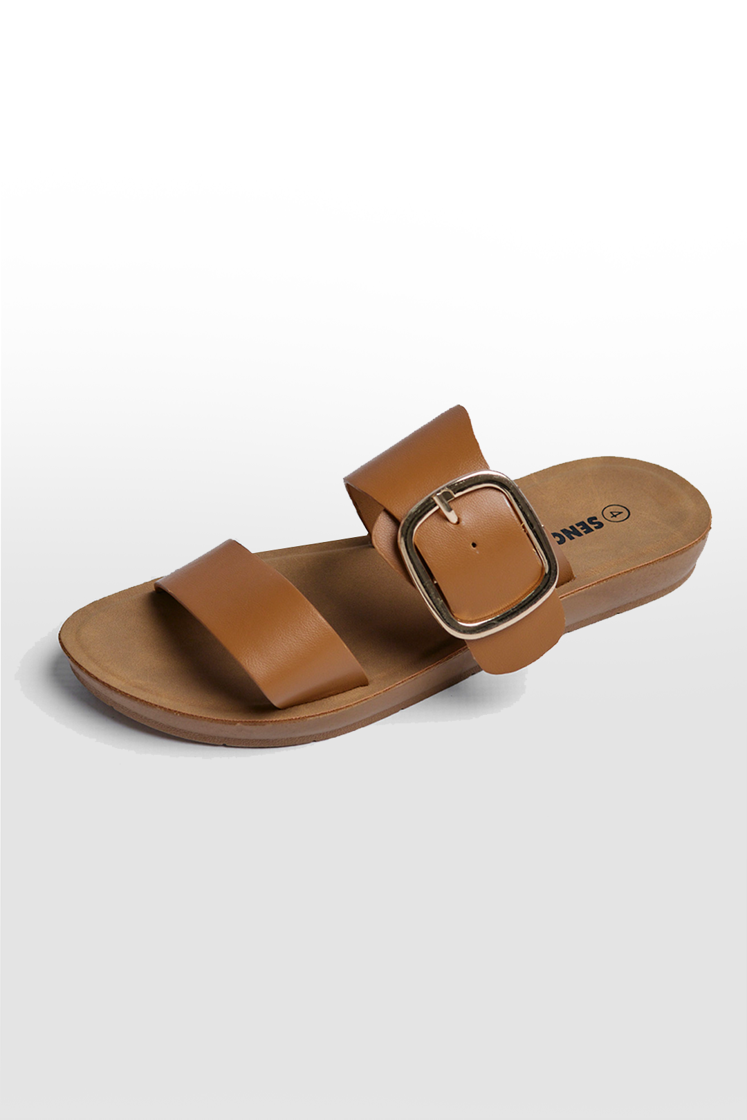 DOUBLE STRAP WITH 1 BUCKLE SANDAL