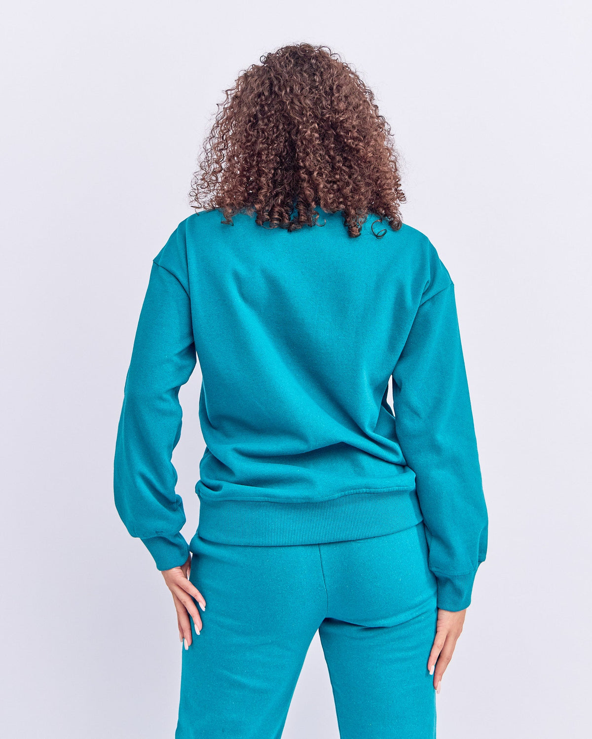 DROP SHOULDER CREW SWEATSHIRT