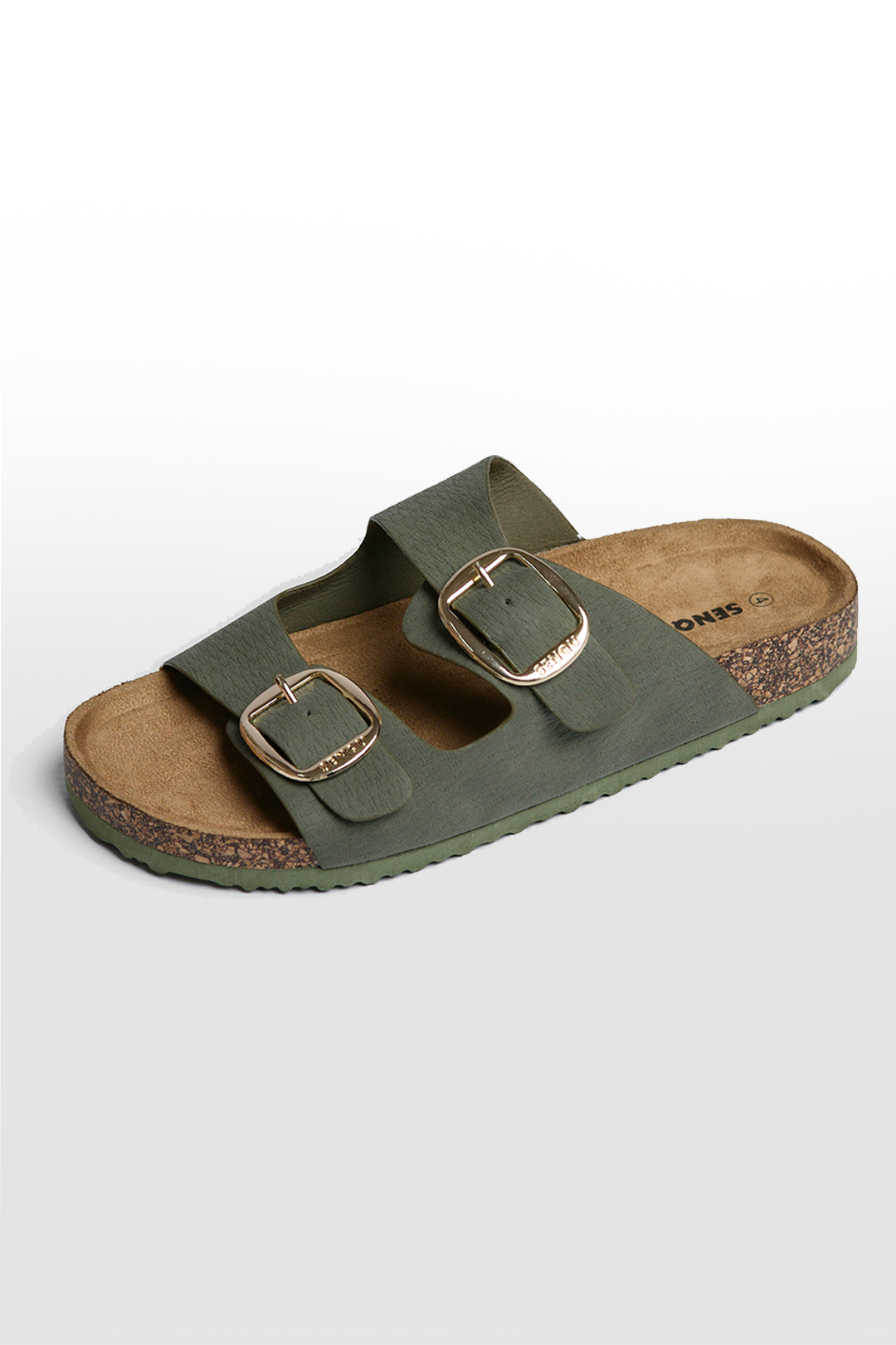 TEXTURED DOUBLE BUCKLE