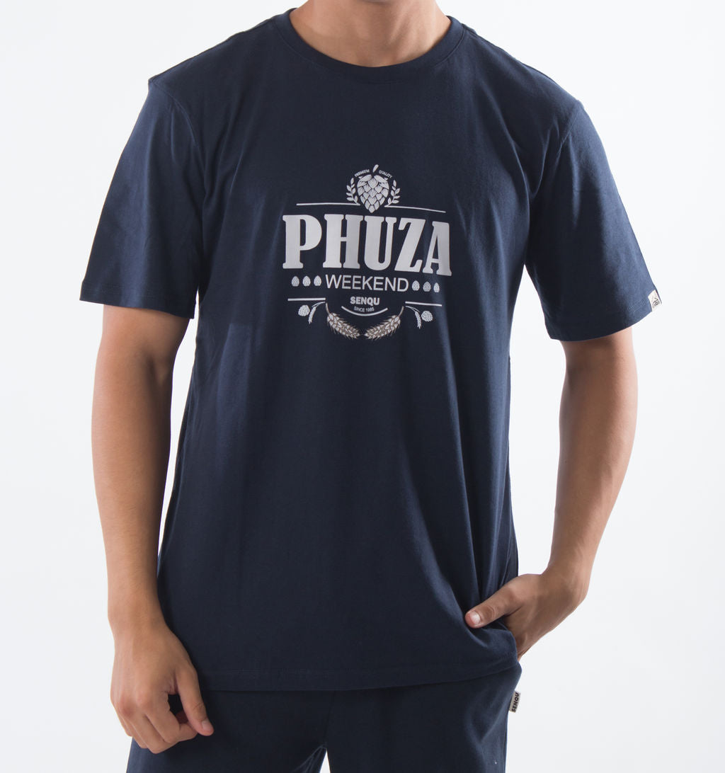 PHUZA TEE – NAVY – SenquOnline