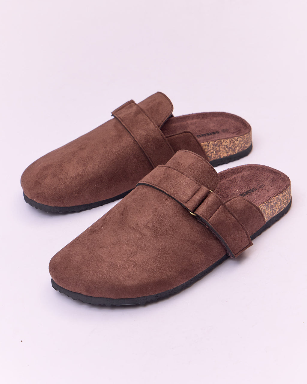 SUEDED MULES SHOE