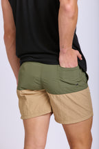 MENS COLOUR BLOCK BAGGIES