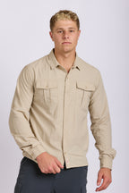 LONG SLEEVE NYLON TECH SHIRT