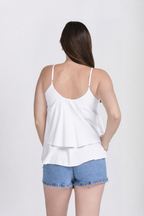 DOUBLE LAYERED STRAPPY TOP