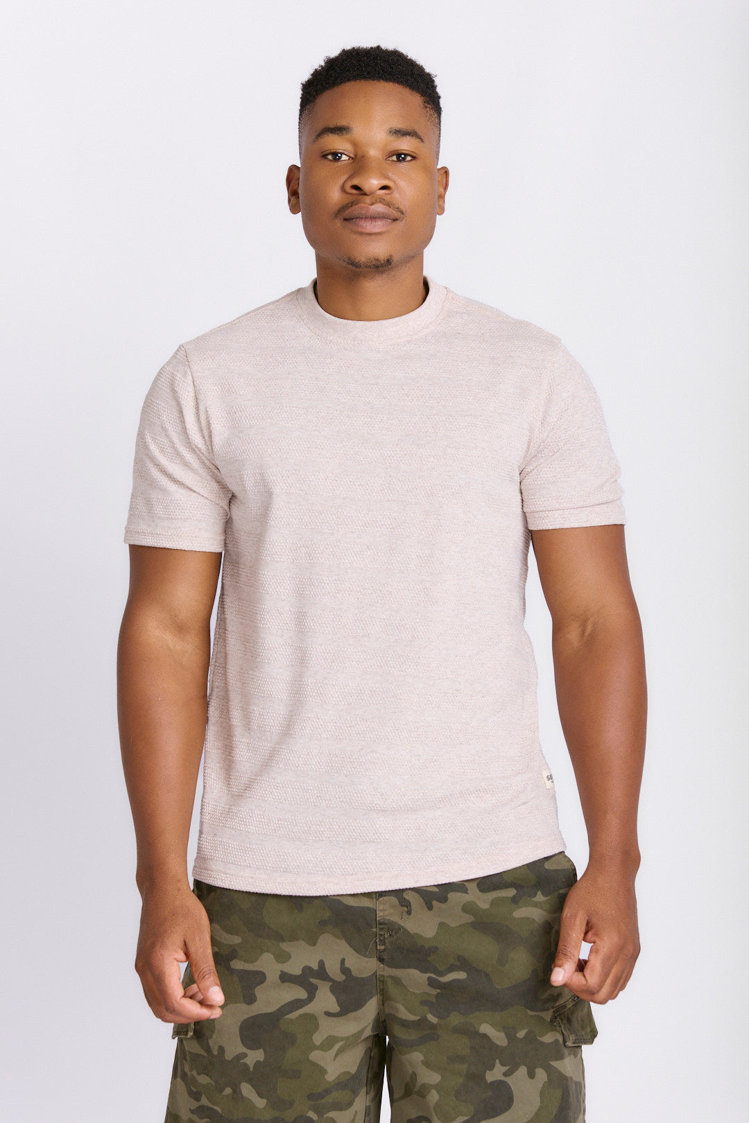 MENS BUBBLE STRIPE TEE