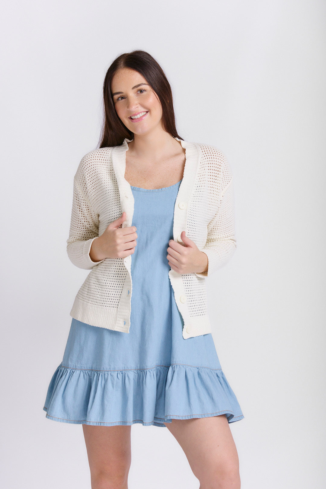 LADIES FRILL DRESS
