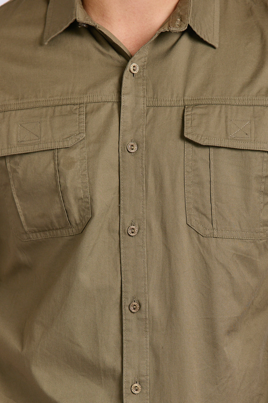 SHORT SLEEVE COTTON TECH SHIRT