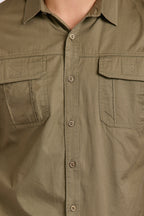 SHORT SLEEVE COTTON TECH SHIRT