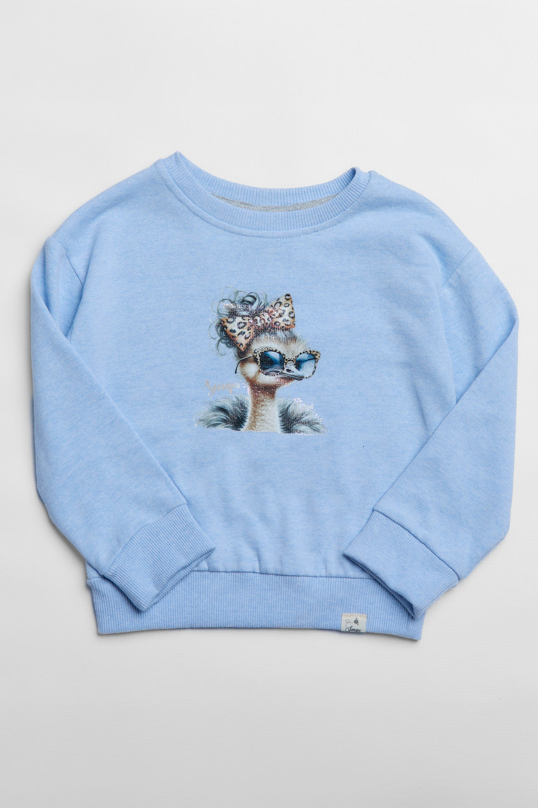 SASSY OSTRICH SWEATSHIRT