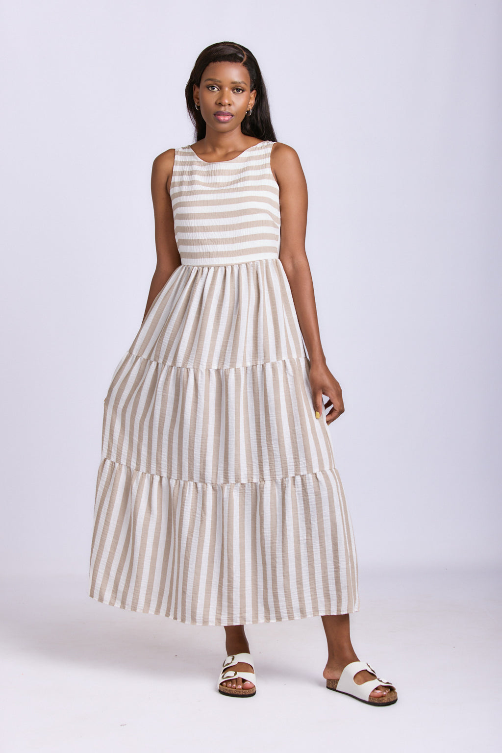 3 TIER MAXI DRESS