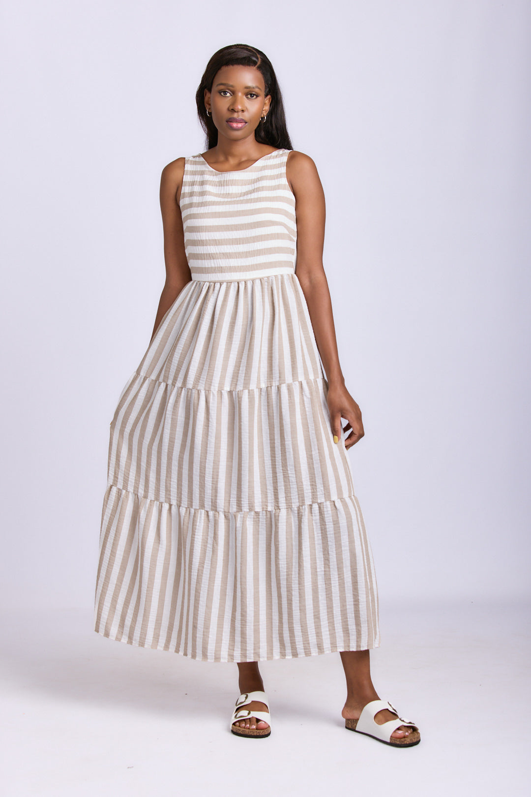 3 TIER MAXI DRESS