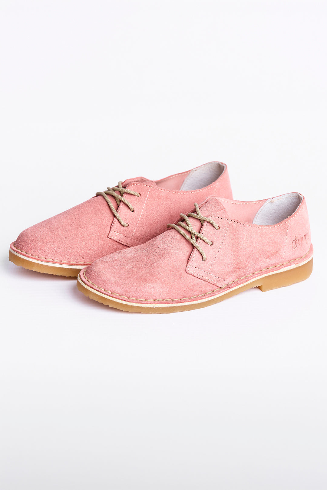 SUEDE LEATHER LACEUP SHOE