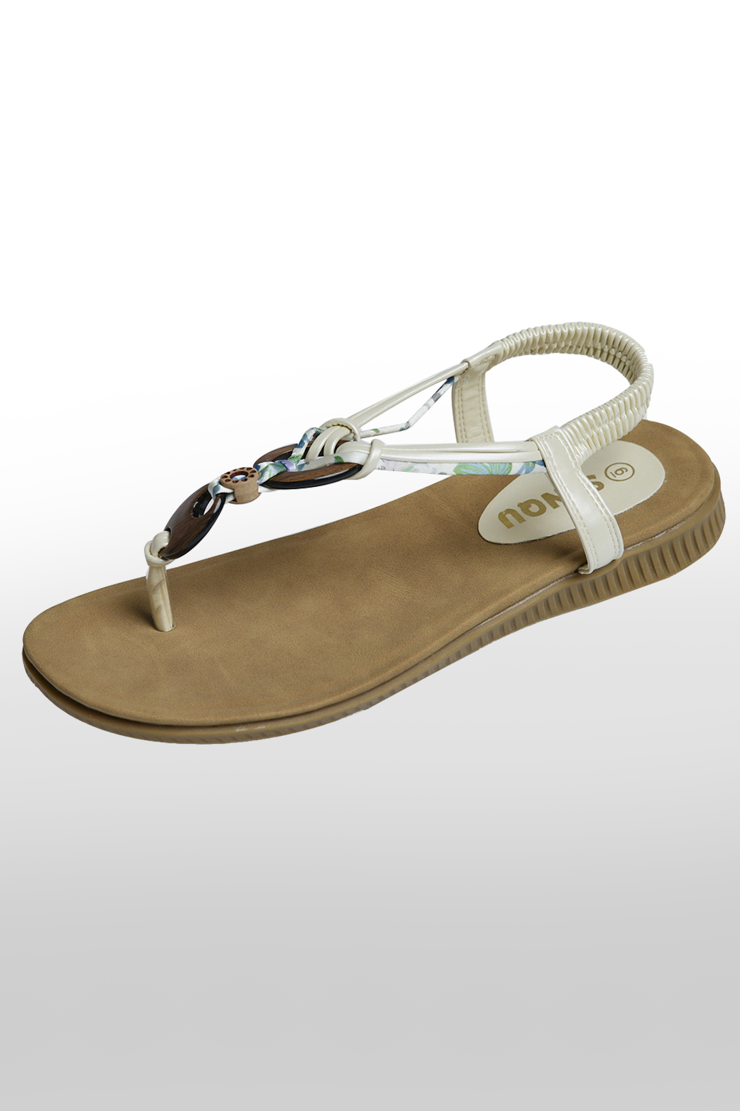 BEADED THONG SANDAL