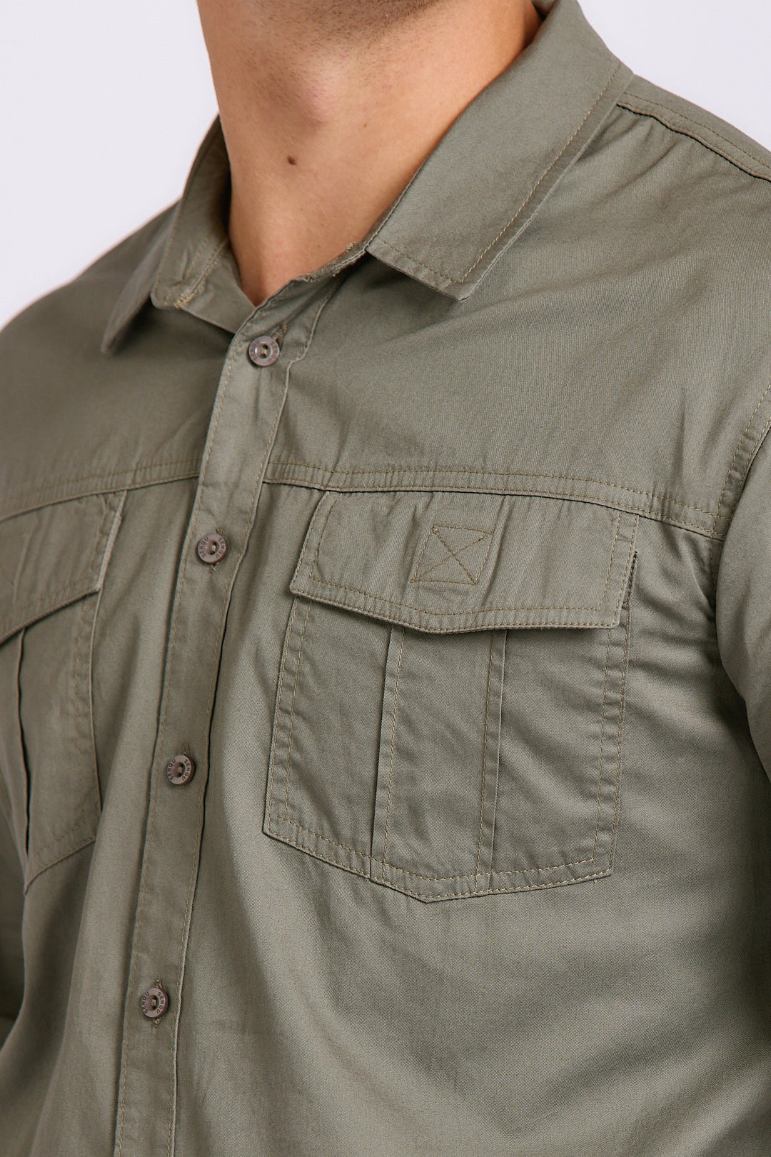 LONG SLEEVE COTTON TECH SHIRT