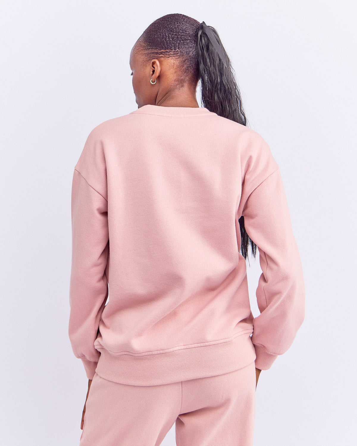 DROP SHOULDER CREW SWEATSHIRT