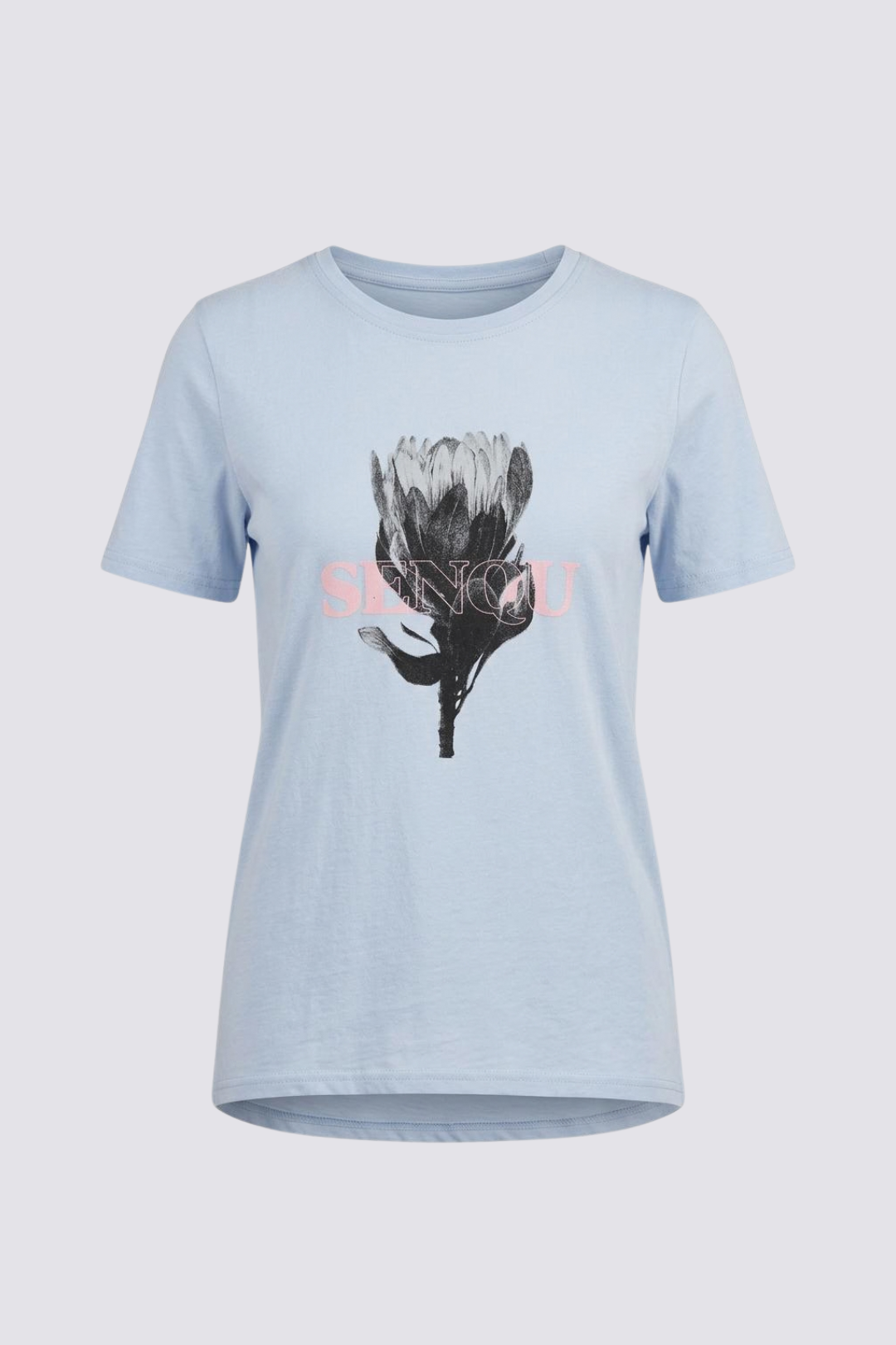SNQ BLACK/WHITE PROTEA TEE