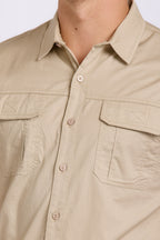 SHORT SLEEVE COTTON TECH SHIRT