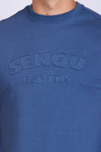 MENS SENQU APPLIQUE TEE