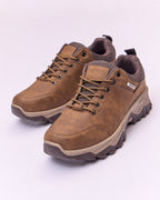NUBUCK WITH CHOC CONTRAST