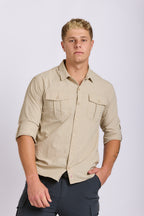 LONG SLEEVE NYLON TECH SHIRT