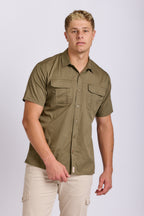 SHORT SLEEVE COTTON TECH SHIRT