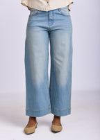 WIDE LEG DENIM JEAN