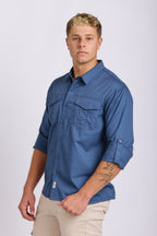 LONG SLEEVE COTTON TECH SHIRT