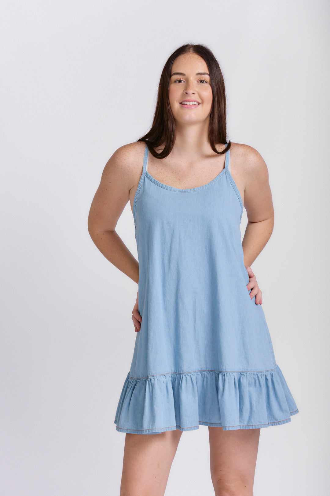 LADIES FRILL DRESS