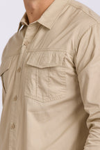 LONG SLEEVE COTTON TECH SHIRT