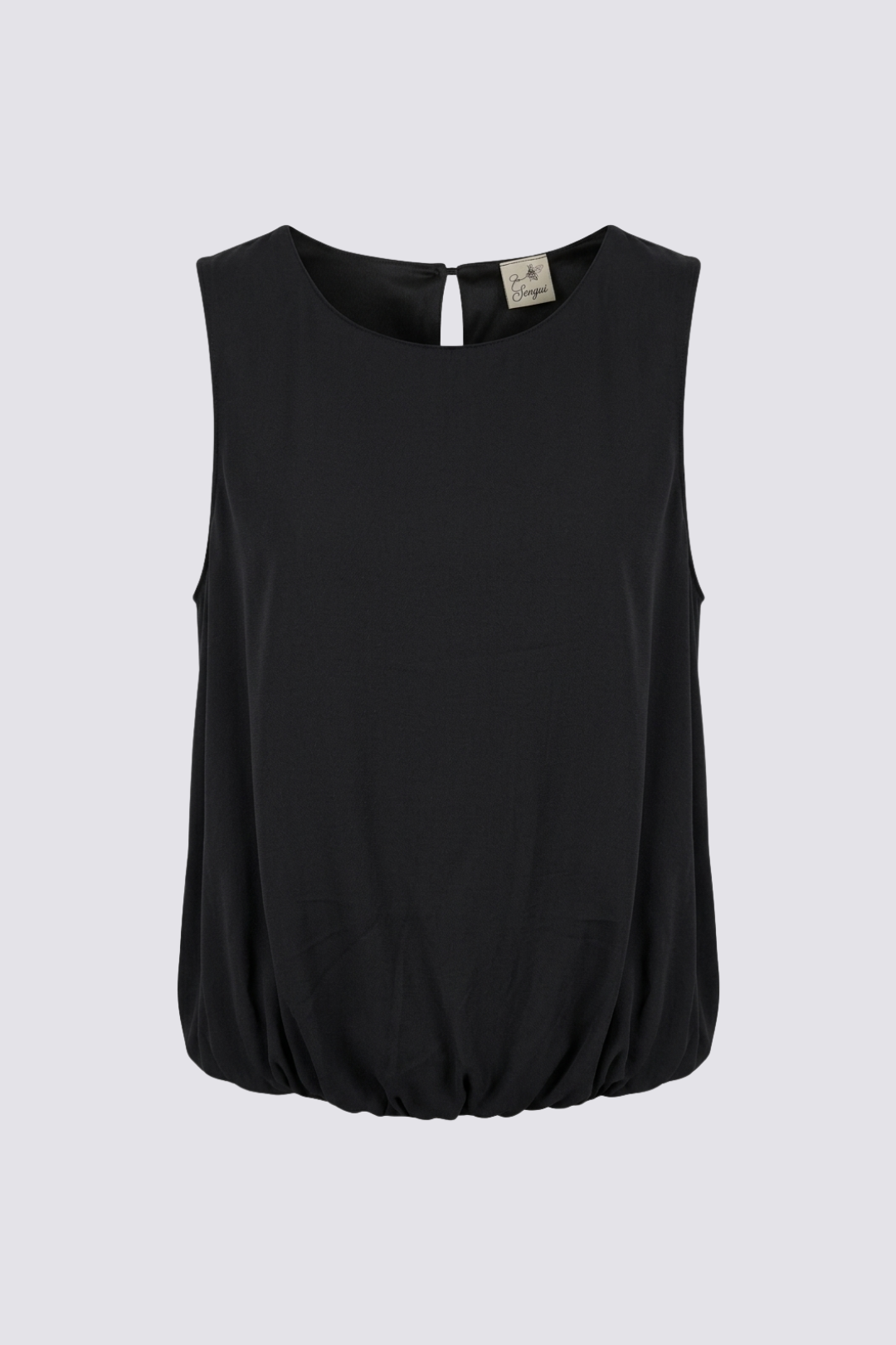 SLEEVE LESS BUBBLE TOP