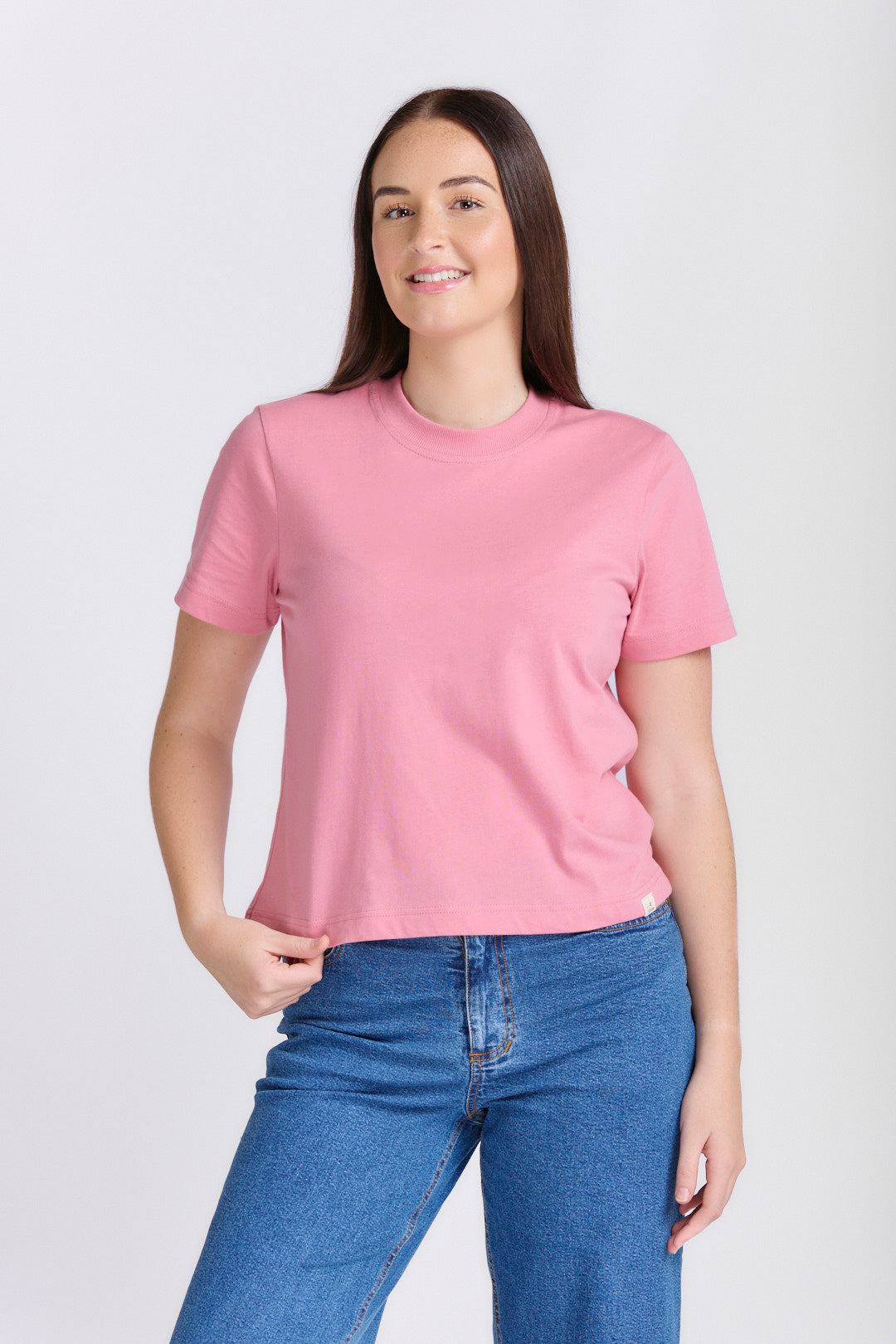 BOXY COTTON CORE TEE