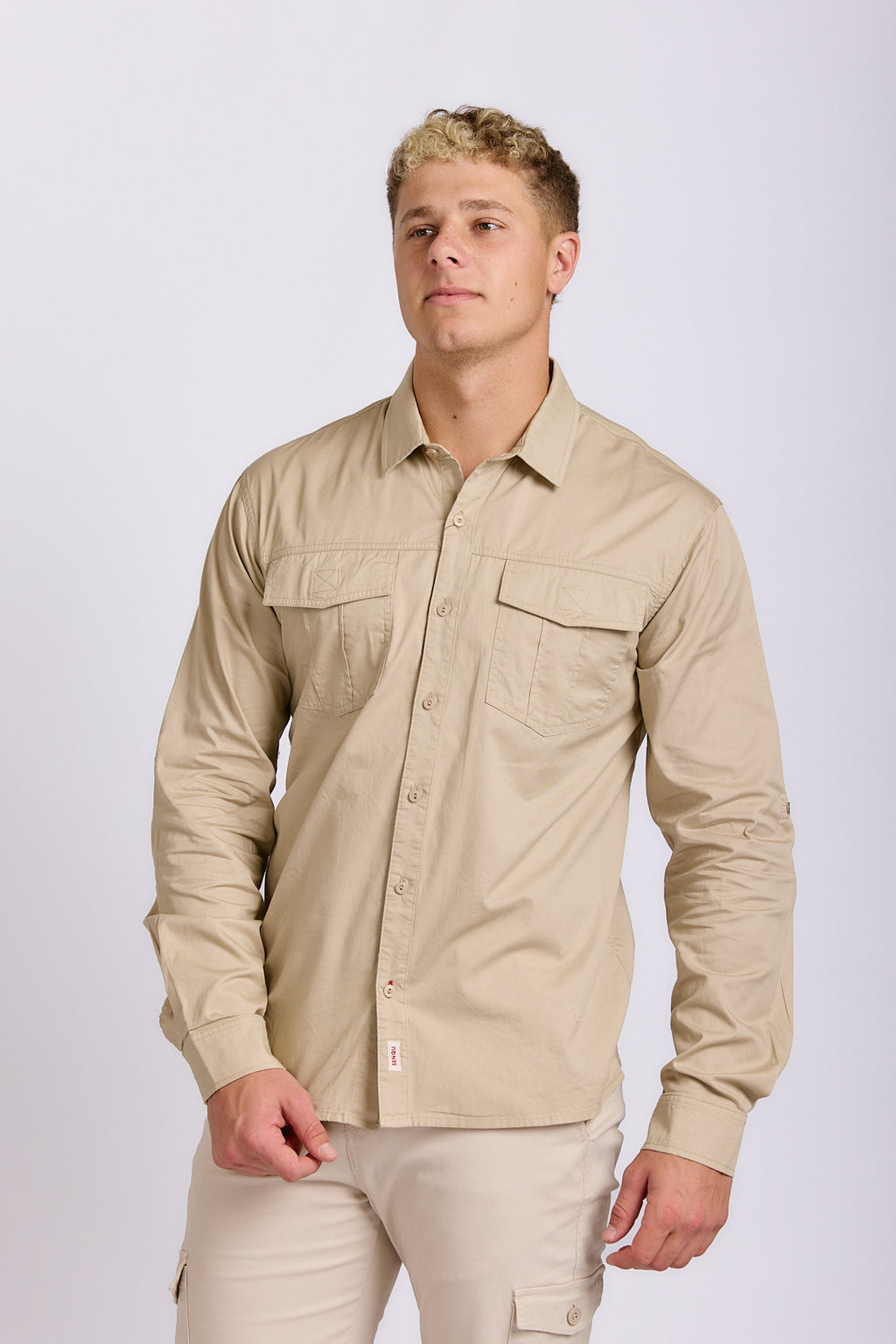 LONG SLEEVE COTTON TECH SHIRT