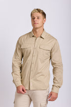LONG SLEEVE COTTON TECH SHIRT