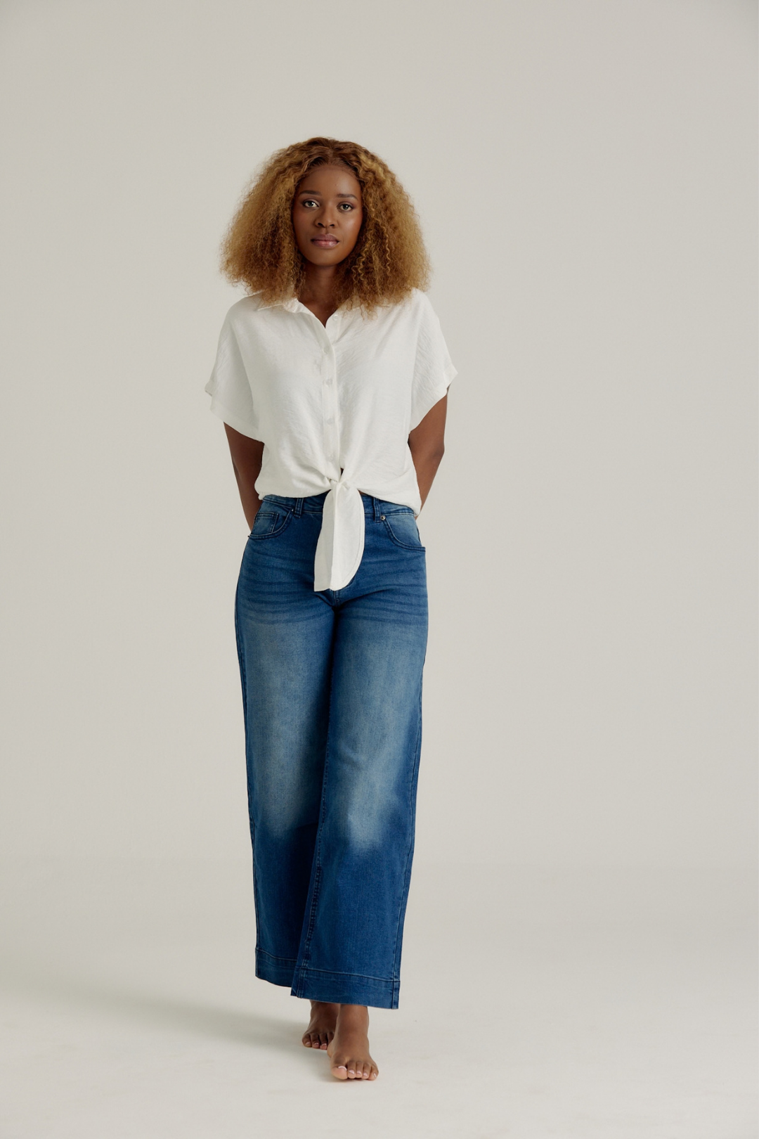 WIDE LEG DENIM JEAN