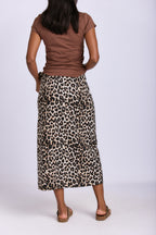 WRAP LINEN SKIRT