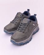 NUBUCK WITH NAVY CONTRAST