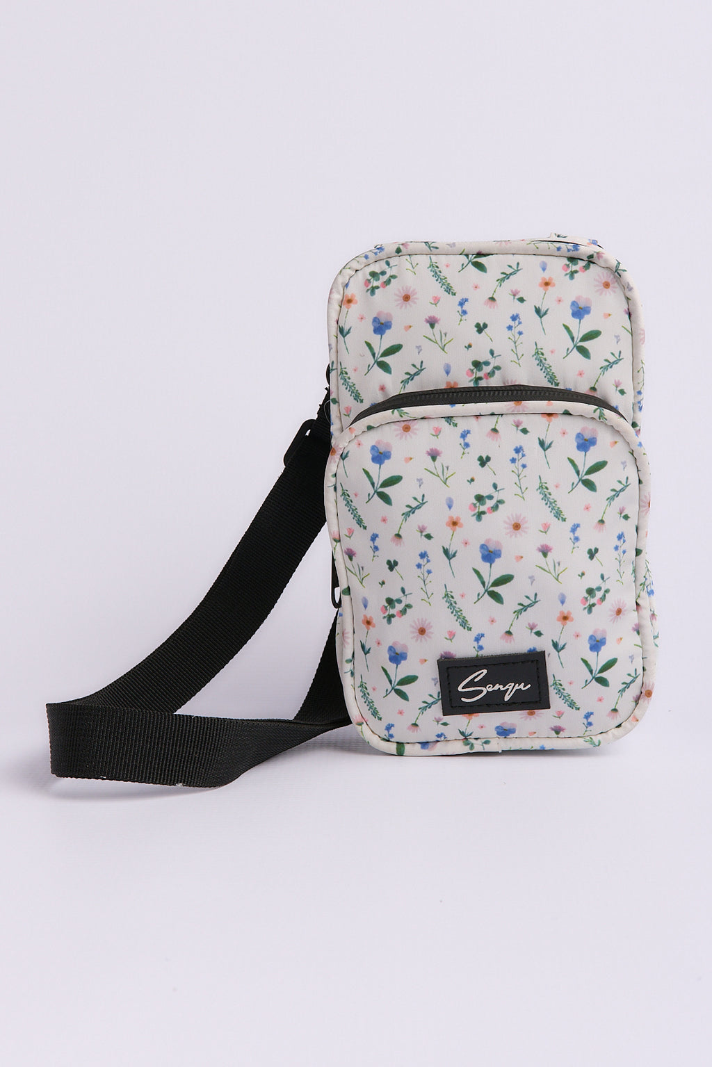 FLORAL PRINTED CROSS BODY BAG