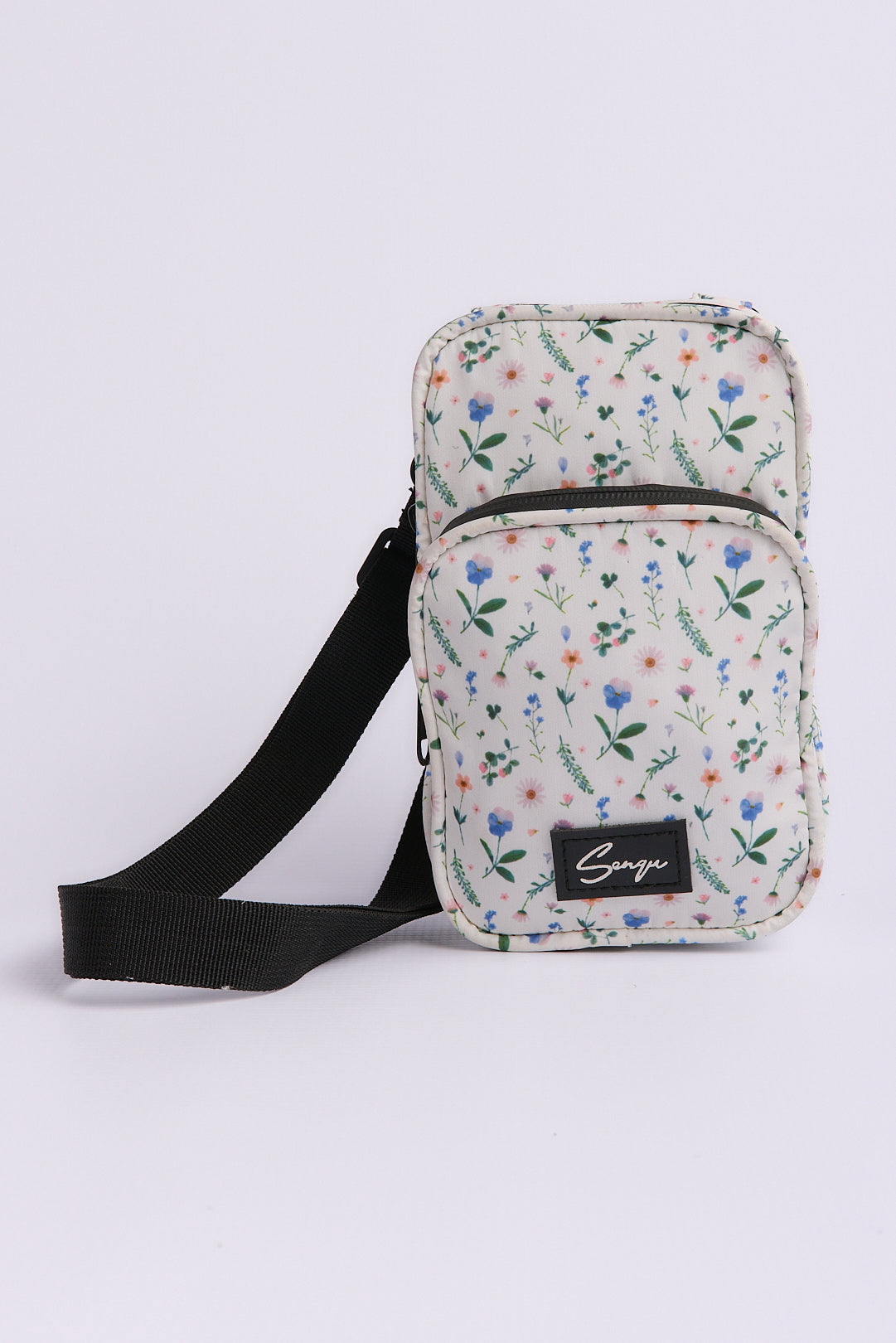 FLORAL PRINTED CROSS BODY BAG
