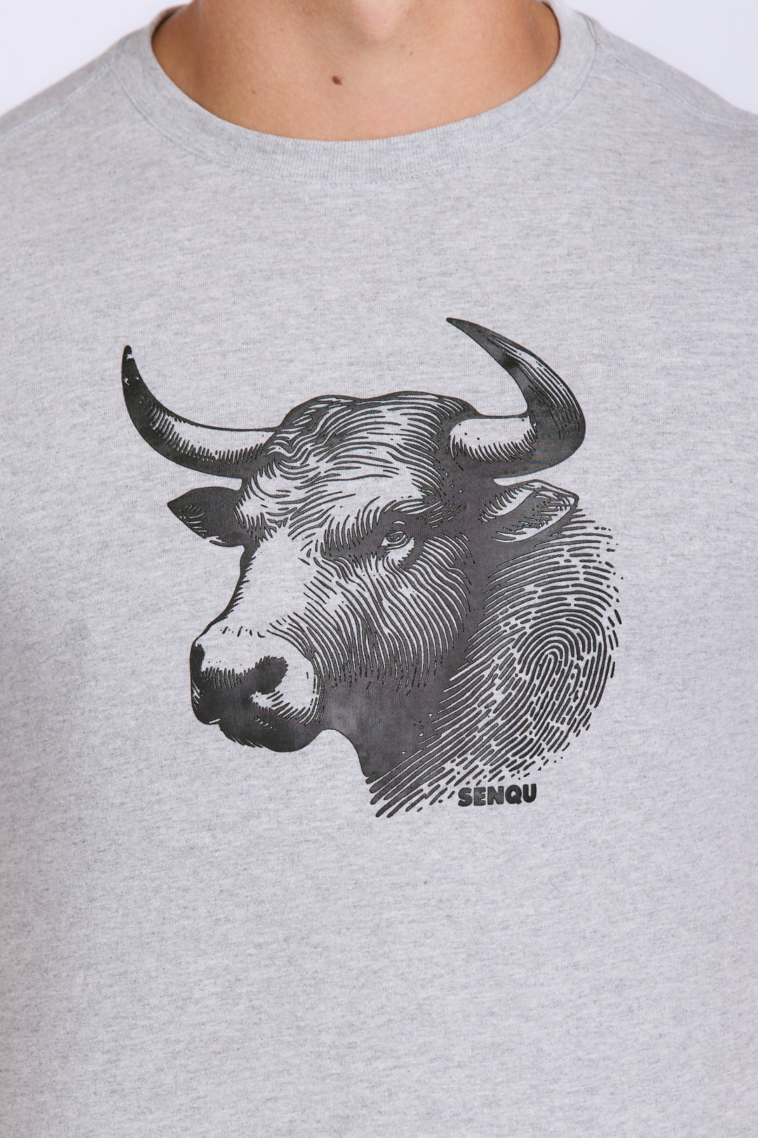 FINGER PRINT BULL TEE