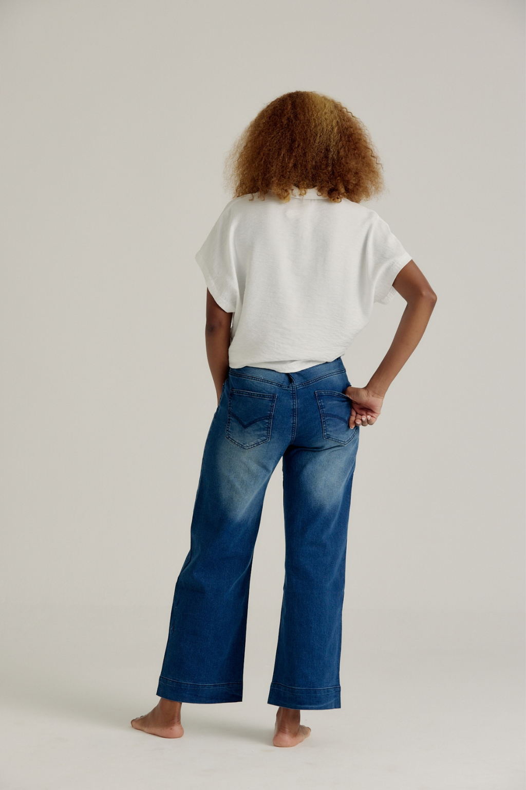 WIDE LEG DENIM JEAN