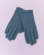 PIN TUCK FLEECE GLOVES