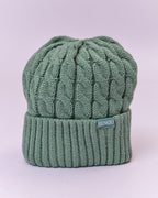 LADIES CABLE BEANIE