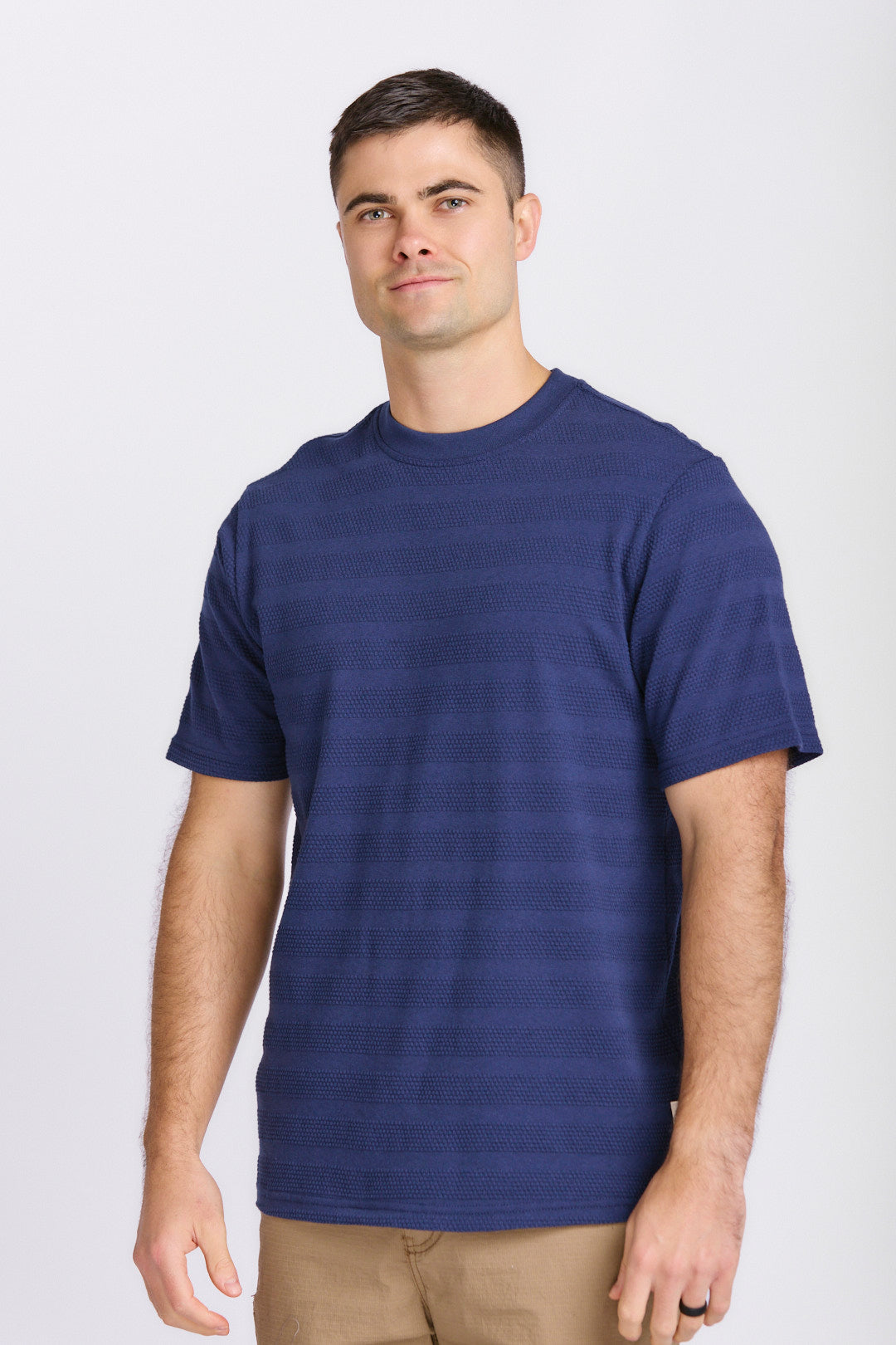 MENS BUBBLE STRIPE TEE