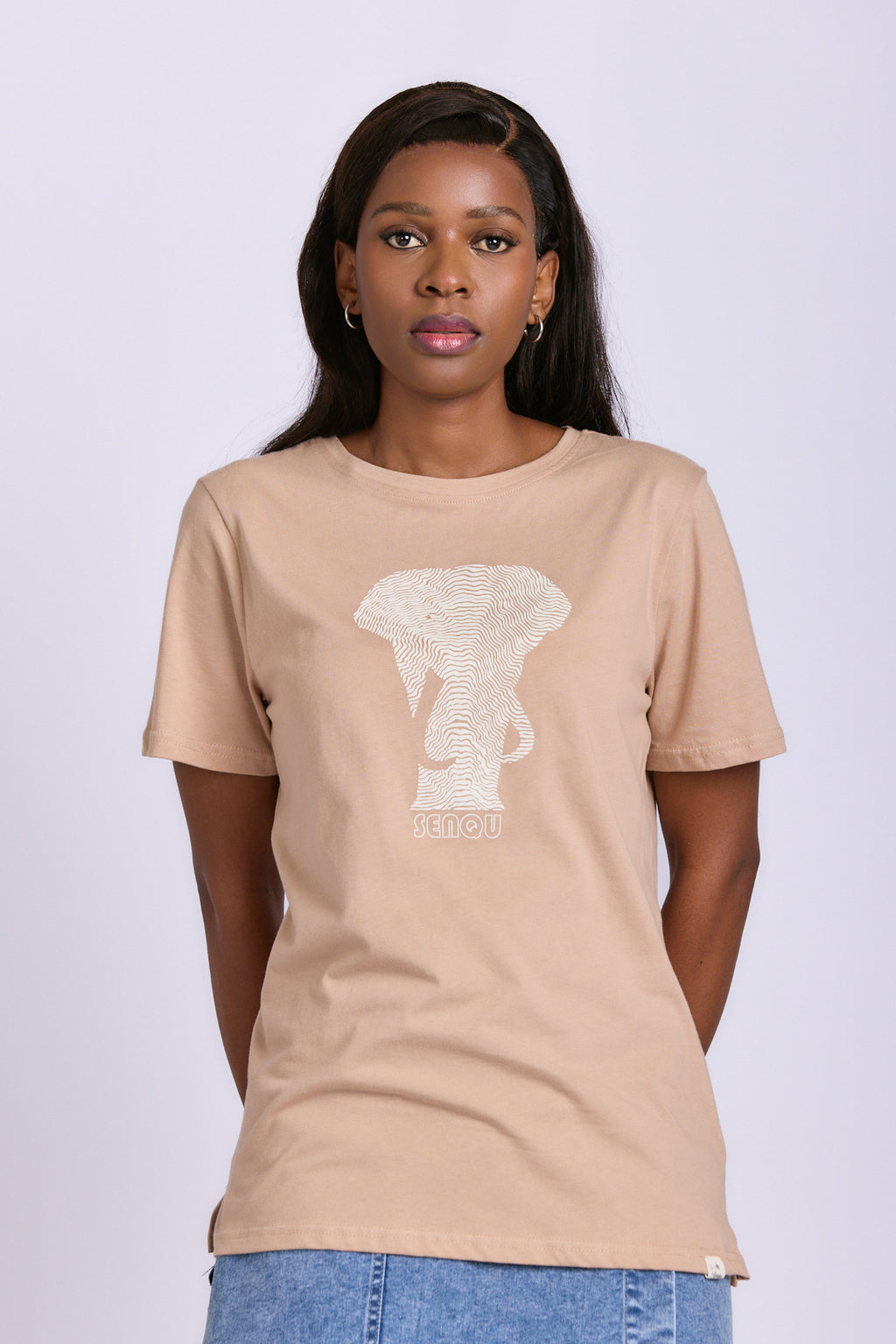 LINE ELEPHANT TEE