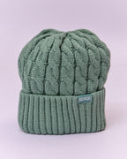 LADIES CABLE BEANIE