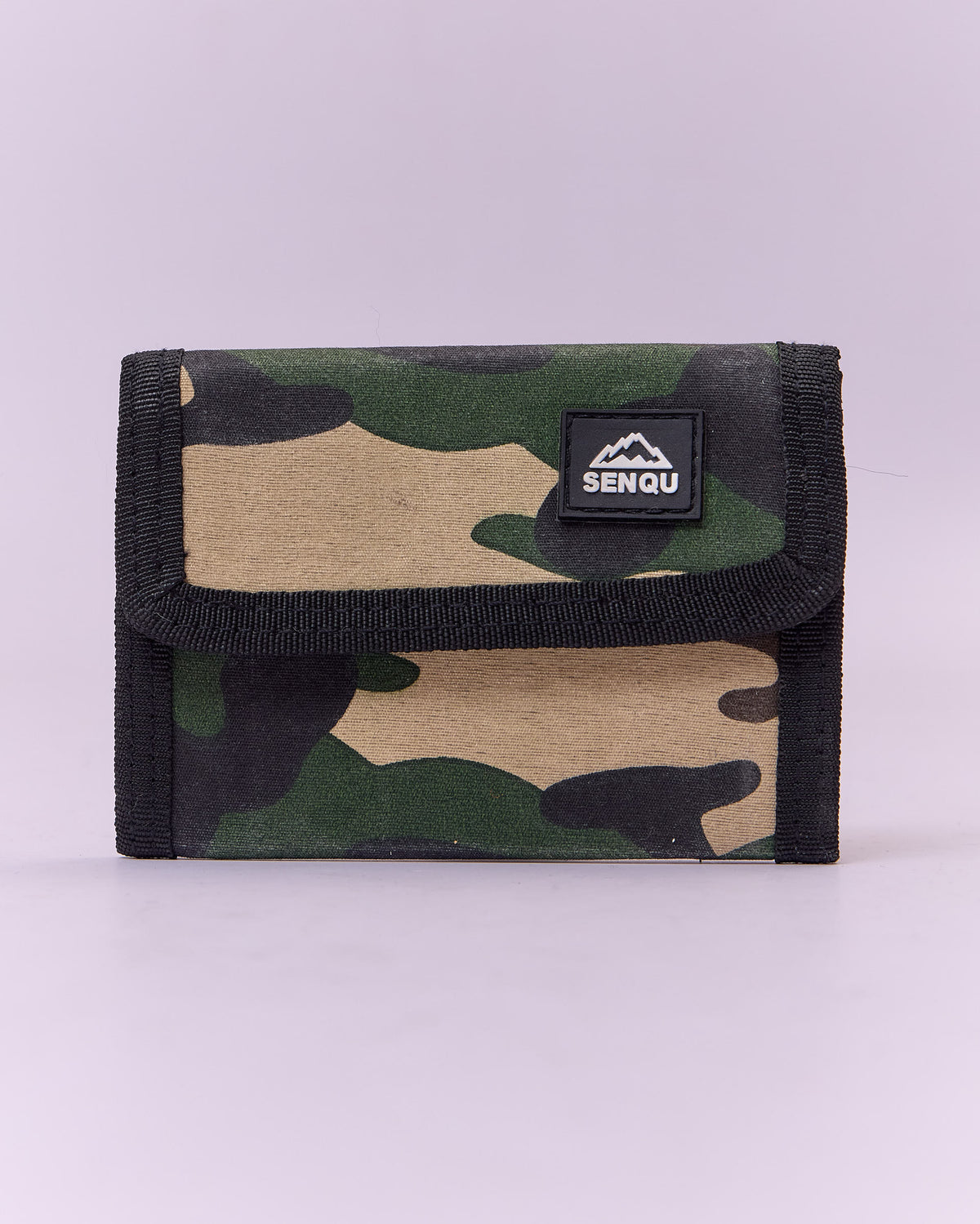 CAMO CANVAS VELCRO WALLET